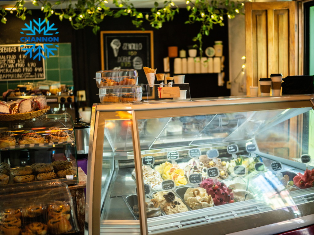 gelato storage freezer